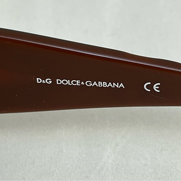 Dolce & Gabbana D&G 3008 595/13 Sunglasses Blue Brown Logo Gradient Lens 60mm main image 12